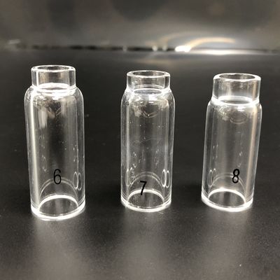 Acessórios de tocha de soldagem Tig 10NQ-6 7 8 Bocal de cerâmica transparente para soldagem ideal