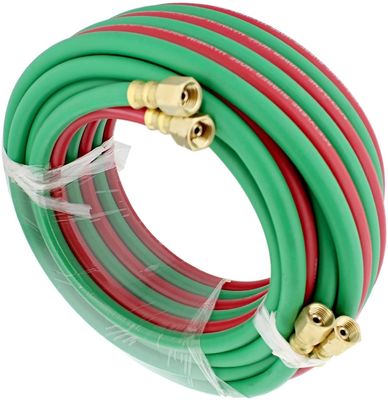 1/4 de polegada preto Twin Soldagem Tocha mangueira para versátil e Oxy Acetylene cortar oxigênio
