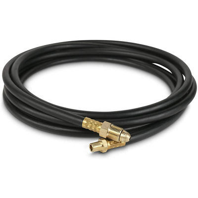 Serviço de corte e soldadura de borracha Gás inerte 5/8"-18RH Flare para 1/8" NPT Tubos de soldadura 12FT