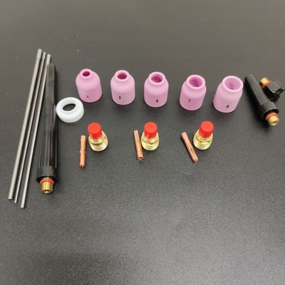 Acessórios de solda TIG 53N Kit de bocal de cerâmica para peças sobressalentes de tocha WP9/20