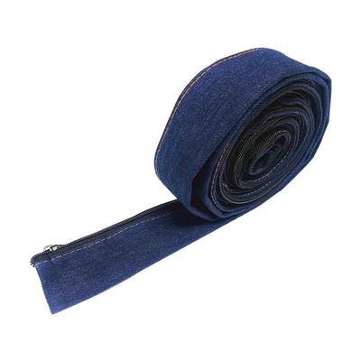 Proteção contra soldagem Casaco de denim azul resistente ao fogo para cobertura de cabo TIG Tocha de soldagem