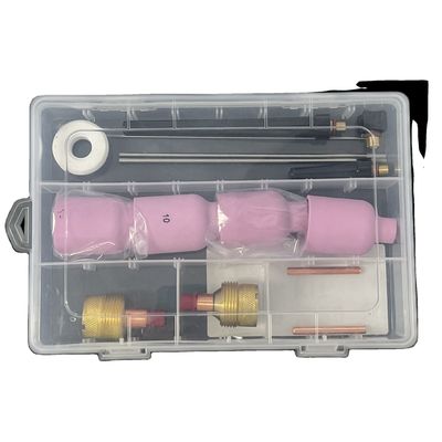 Atualize sua tocha de soldagem TIG com WP9 20 Kit de Consumo de bico de cerâmica e lente de gás