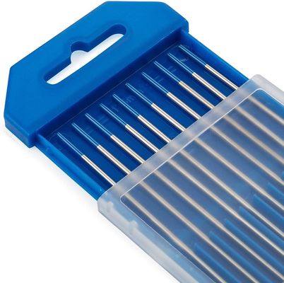 2% de Lantano TIG 1/16 3/32 1/8 de polegada x 7 10 Pacotes WC20 BLUE Electrodos de Tungstênio de Soldadura
