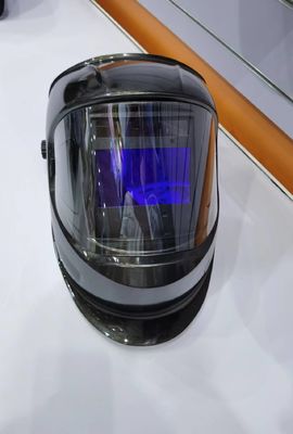 Grande tela de visualização Energia solar Auto-escurecimento capacete de soldagem para TIG MIG Soldador feito