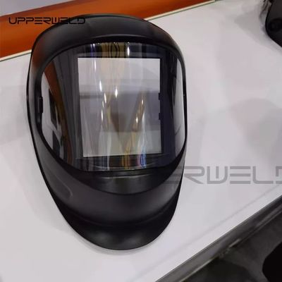 Grande tela de visualização Energia solar Auto-escurecimento capacete de soldagem para TIG MIG Soldador feito