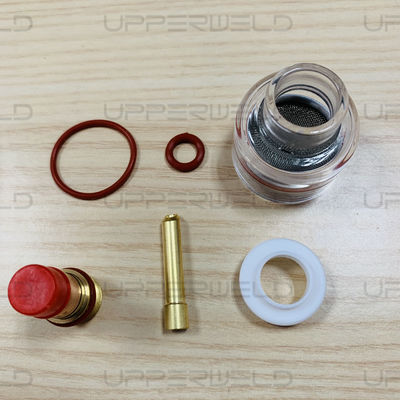 Suporte personalizado OEM Air Cooled TIG Soldagem Tocha com válvula 25ft Cable Dinse 35-70 conector
