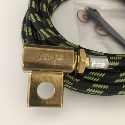 Tocha de solda WP-18 TIG personalizada com cabeça flexível e botão de interruptor resfriado a água
