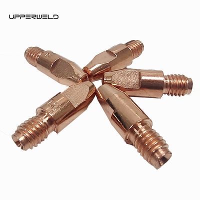 36KD/501D/40KD MIG Acessórios de tocha de soldagem M6 M8 Copper Nozzle Torch Contact Tips