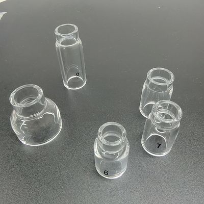 Melhore a sua experiência de soldagem com 53NQ-6 7 8 Acessórios Tig de bico de cerâmica transparente