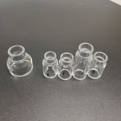 Melhore a sua experiência de soldagem com 53NQ-6 7 8 Acessórios Tig de bico de cerâmica transparente