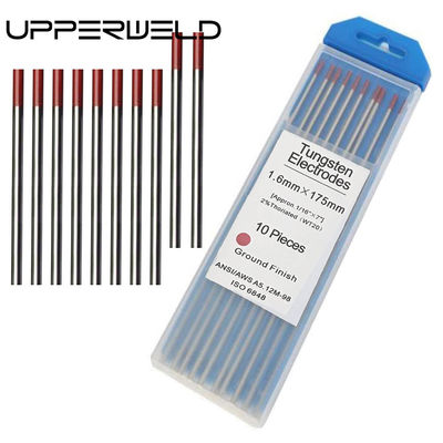 Cor Vermelha 2% Thoriated 3/32&quot; x 7&quot; WT20 TIG Soldar Electrodos de Tungstênio Varetas de Tungstênio