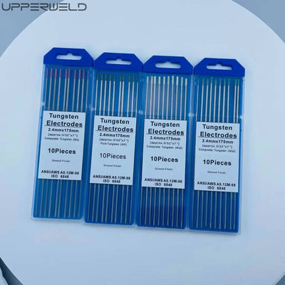 1/8' 3/32' 2% de ouro lantanado WL15 Eletrodo de tungstênio para solda STIG 10-Pack