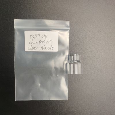 Suporte personalizado OEM Soldagem Tocha bico CN Champagne Clear 53NQ para trabalhar