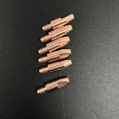 Profissional M6 28 0.8MM Brass Contact Tip para Mig Soldering Torch na indústria de soldagem