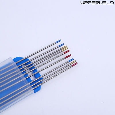 Eletrodos de tungstênio de soldagem de 175 mm 2% Lanthanated Blue TIG para resultados de soldagem duráveis
