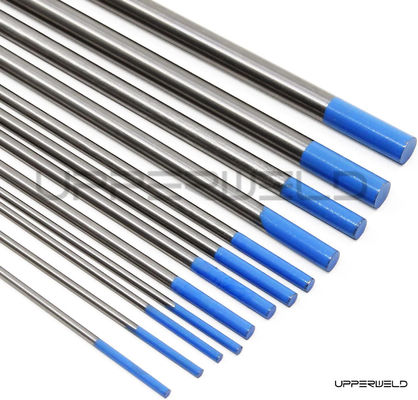 Eletrodos de tungstênio de soldagem de 175 mm 2% Lanthanated Blue TIG para resultados de soldagem duráveis