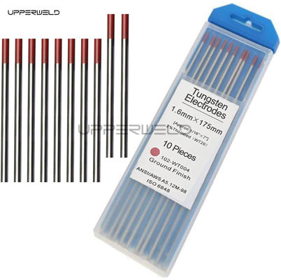 Eletrodos de tungstênio de soldagem de 175 mm 2% Lanthanated Blue TIG para resultados de soldagem duráveis