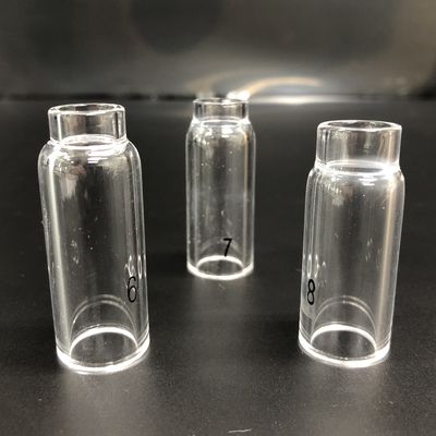 Acessórios de tocha de soldagem Tig 10NQ-6 7 8 Bocal de cerâmica transparente para soldagem ideal