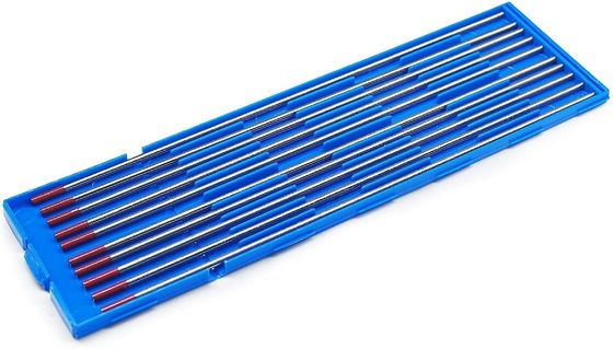 Eletrodos de tungstênio torados de 2% vermelhos para solda TIG