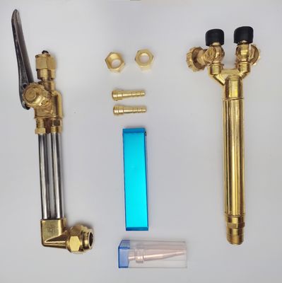 Kit versátil de solda e corte de oxigénio acetileno com tocha de gás com bocal de corte