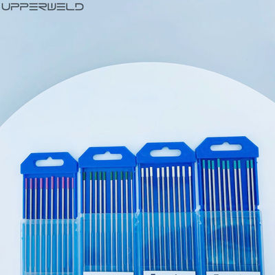 Eletrodos de tungstênio WE3 de cabeça preta composto de tungstênio 2,4 mm * 175 mm Ideal para soldagem TIG