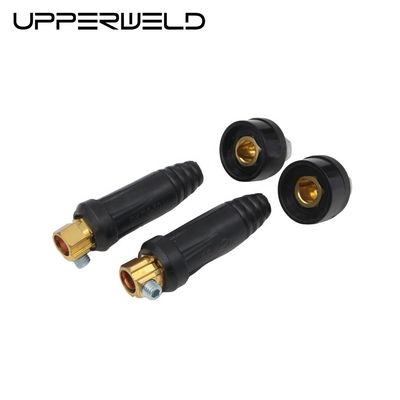 Conector rápido de ligação de cabo de soldadura 35-50 Conector de cabo feminino Euro Style com cobre