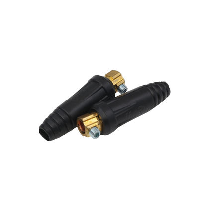 MIG Torch Acessórios Soldadura Conector de cabo de junção rápida 35-50 Conector de cabo masculino Euro Style
