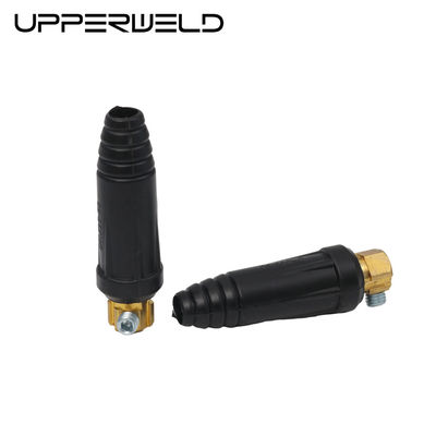 MIG Torch Acessórios Soldadura Conector de cabo de junção rápida 35-50 Conector de cabo masculino Euro Style