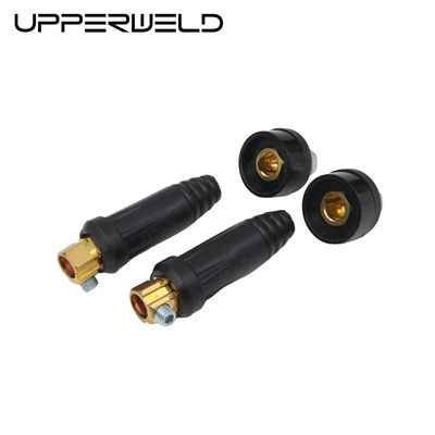 MIG Torch Acessórios Soldadura Conector de cabo de junção rápida 35-50 Conector de cabo masculino Euro Style