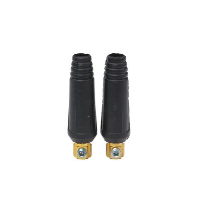 2.4mm Conector de cabo 10-25 macho Energia a gás MIG Acessórios de tocha de solda
