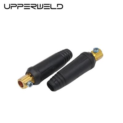 2.4mm Conector de cabo 10-25 macho Energia a gás MIG Acessórios de tocha de solda
