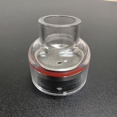 2.4 mm TIG Soldagem Tocha Stubby Lente de Gás Kit de Copo de Vidro para WP-17/18/26 Air Cooling