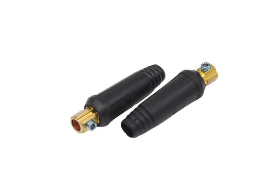 2.4mm Conector de cabo 10-25 macho Energia a gás MIG Acessórios de tocha de solda