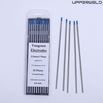 Corrente de funcionamento CC/AC WL20 2.4 mm*175 mm Eletrodos de tungstênio azul para solda TIG