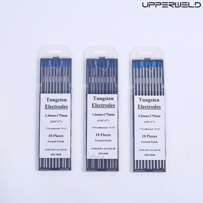 Corrente de funcionamento CC/AC WL20 2.4 mm*175 mm Eletrodos de tungstênio azul para solda TIG