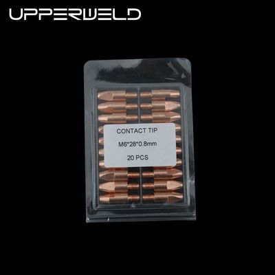 M6 28 0,8MM Acessórios para tochas de soldagem de cobre de potência a gás