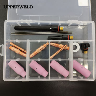 18pcs TIG Kit de Acessórios para Solução de Solução WP17/18/26 Série Função de Solução Simples