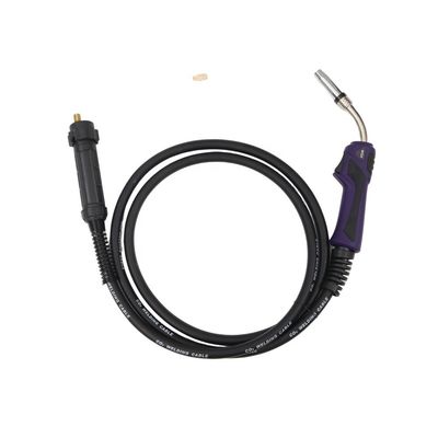 25KD Black MIG Welding Torch Superior Acessório para máquina de soldagem arrefecida a ar