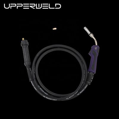 25KD Black MIG Welding Torch Superior Acessório para máquina de soldagem arrefecida a ar
