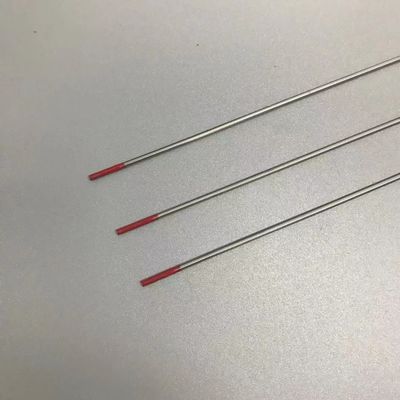 TIG Consumíveis de solda 2% Eletrodos de tungstênio de cabeça vermelha toriados WT20 1,6 mm Superior