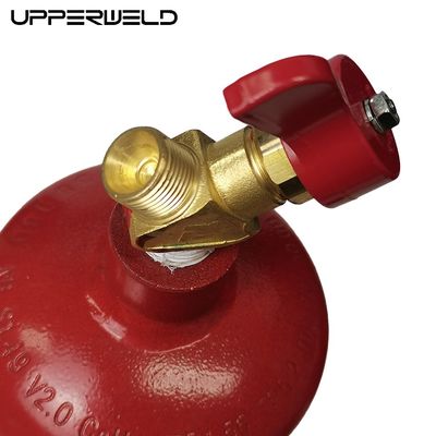 Conjunto de cilindros de acetileno C2H2 de tanque de gás de soldagem industrial personalizado