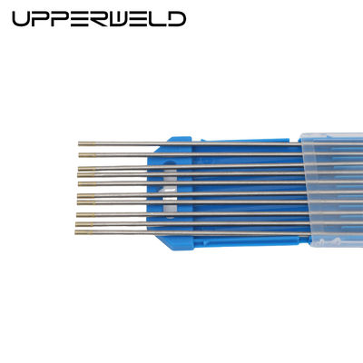 Eletrodos de tungstênio WL15 1,5% Lanthanated Golden Head 1,6 mm para solda TIG 40-240