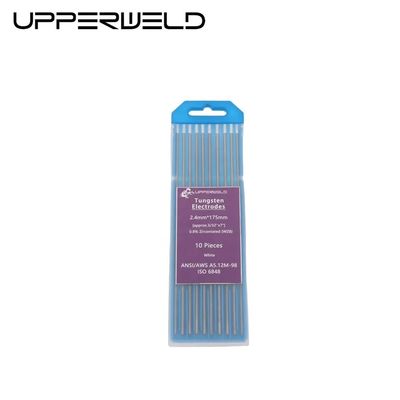 TIG Soldagem WZ8 Eletrodos de tungstênio 0,8% Zirconizado Branco 10-Pack 150/175mm comprimento