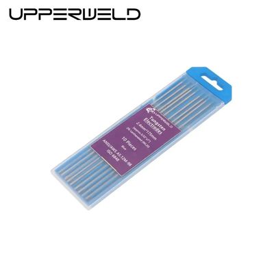 2.4mm 3/32 Inch WL20 TIG Soldagem Rod 10-Pack 175 150mm 2% Lanthanated Tungstênio Electrodes