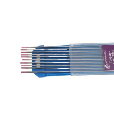 Composição TIG Soldadura Ws Electrodos de Tungstênio Pink Ws 10-Pack 175 150mm 2.4mm 3/32 Inch