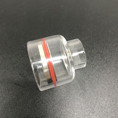 WP-9/20 Kit de bico de quartzo claro de champanhe grande para acessórios de soldagem Tig de 2,4 mm