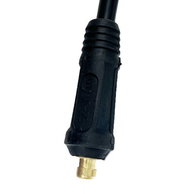 200A Set de cabo de solda de corrente nominal com suportador de eletrodo de latão e conector UE 10-25