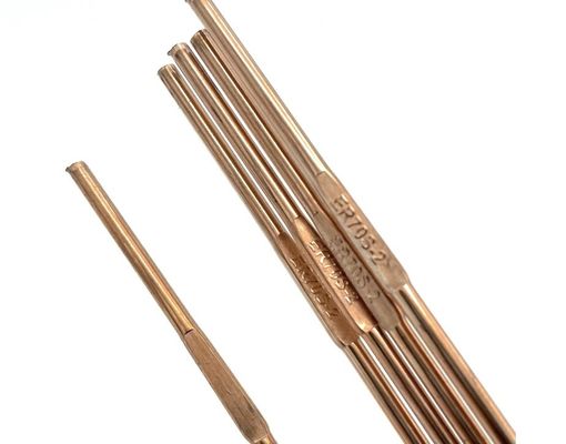 1.6mm*1000mm ER70S-2 Barras de soldadura de fio de cobre de soldadura de enchimento de metal