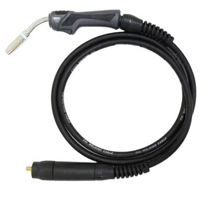 Máquinas de soldadura de aço inoxidável e plástico 24KD Negro 16ft MIG Air Cooled Soldering Torch