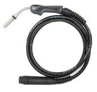 Máquinas de soldadura de aço inoxidável e plástico 24KD Negro 16ft MIG Air Cooled Soldering Torch